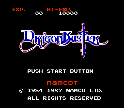 Dragon Buster (Japan) (Virtual Console)